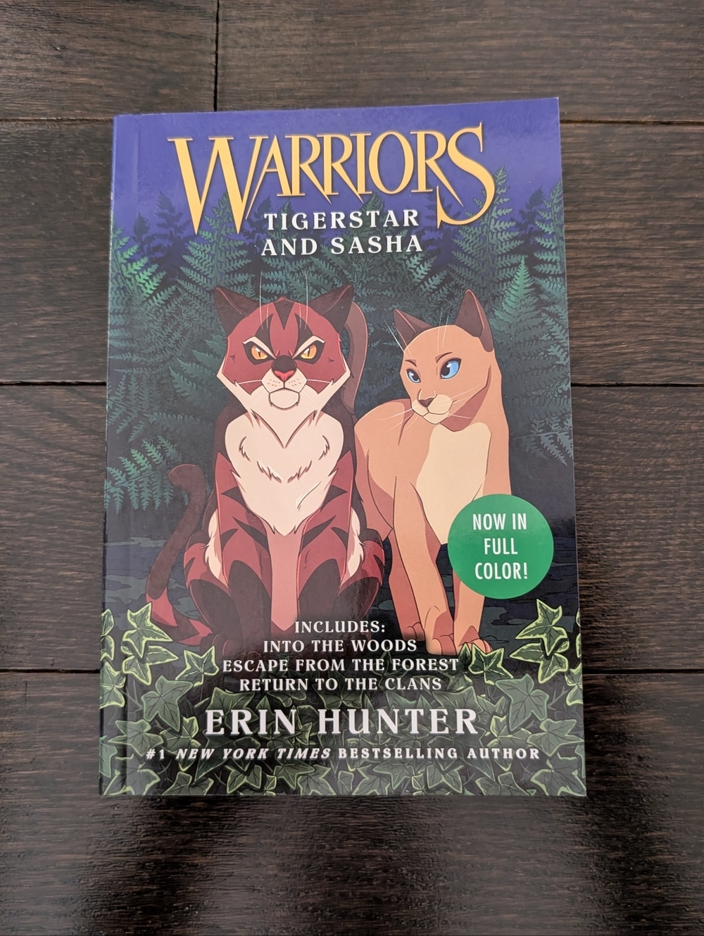 NEW Warriors (Warrior Cats), Tigerstar & Sasha (3 books in 1), Graphic Novel